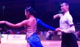 拉丁舞比赛视频,激情四溢，舞动青春